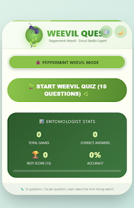 Weevil Master: Mint Snout Quiz Screenshot1