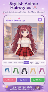 Anime Dress Up Game For Girls Screenshot3