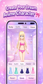 Anime Dress Up Game For Girls Screenshot1