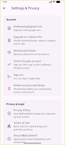 My Bookshelf - Book Inventory Screenshot4