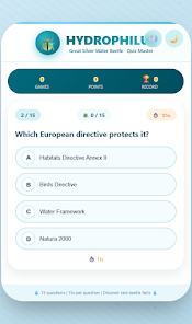 Hydrophilus Quiz: Beetle Screenshot3