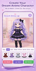 Anime Dress Up Game For Girls Screenshot6