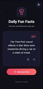 FunFacts Screenshot1