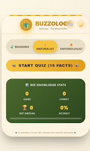 BeeMaster: Xylocopa Quiz Screenshot2