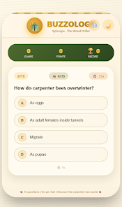 BeeMaster: Xylocopa Quiz Screenshot4