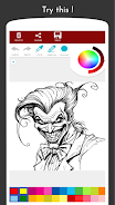 Bad Clown Coloring Book Screenshot6
