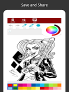 Bad Clown Coloring Book Screenshot10