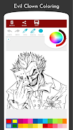 Bad Clown Coloring Book Screenshot1