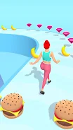 Fat to fit: Food Dash 3D Screenshot3