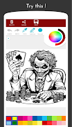 Bad Clown Coloring Book Screenshot3
