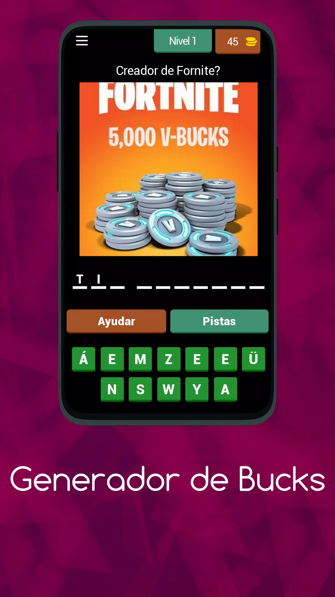 Generador de Bucks Screenshot3