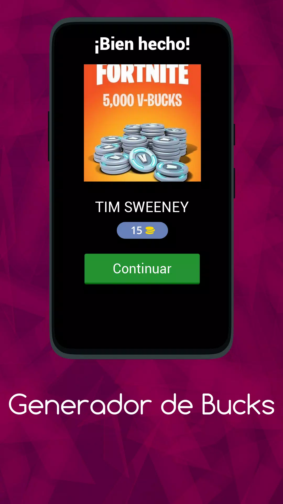 Generador de Bucks Screenshot4