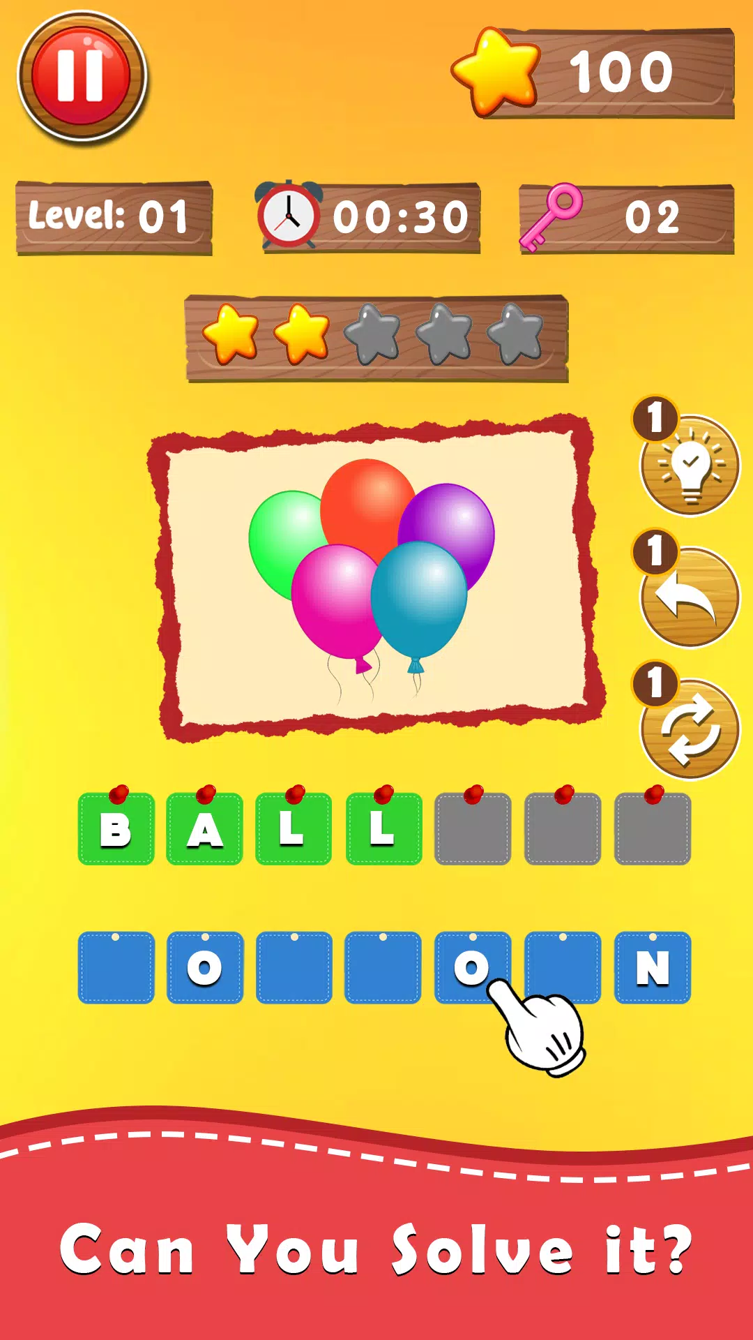 Words Game - Learn to Read Screenshot1