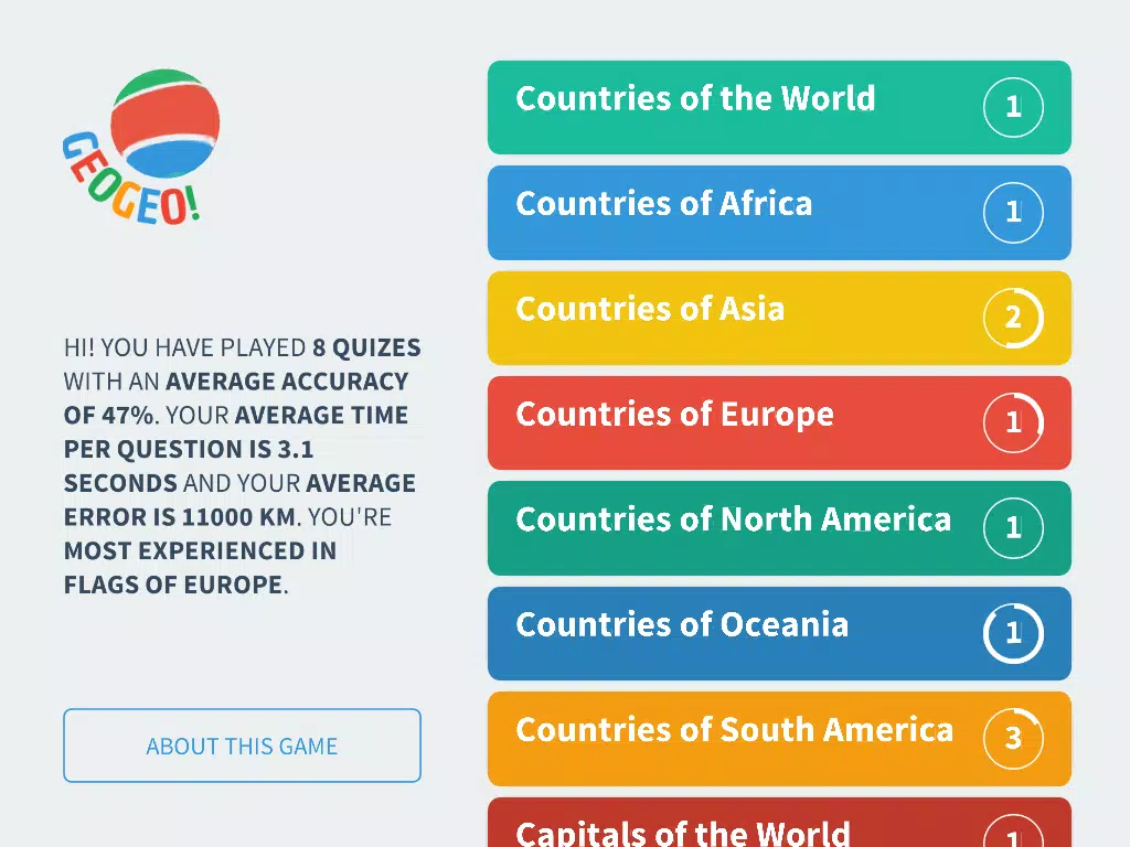 GeoGeo! Screenshot1