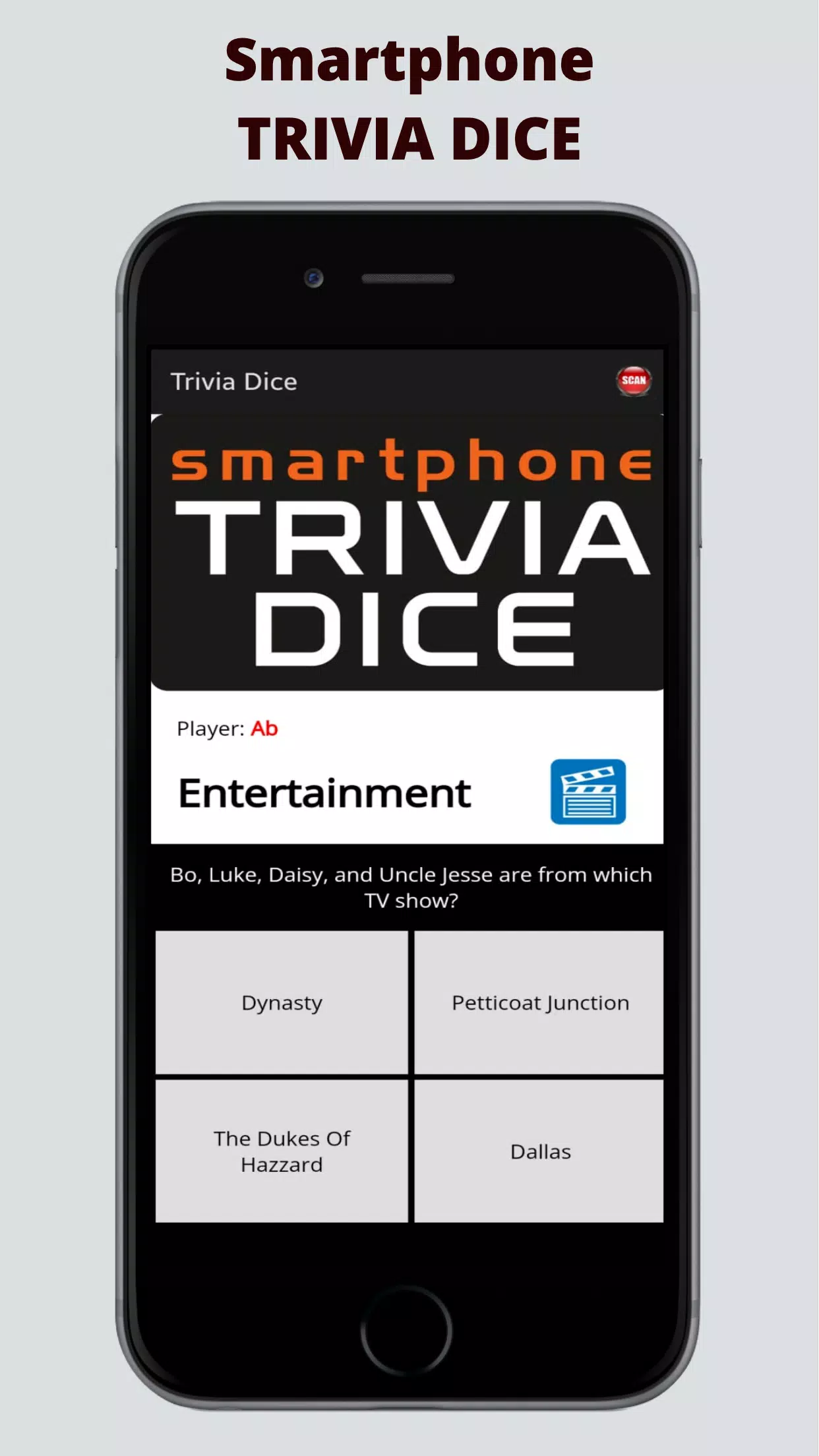 Smartphone Trivia Dice Screenshot2