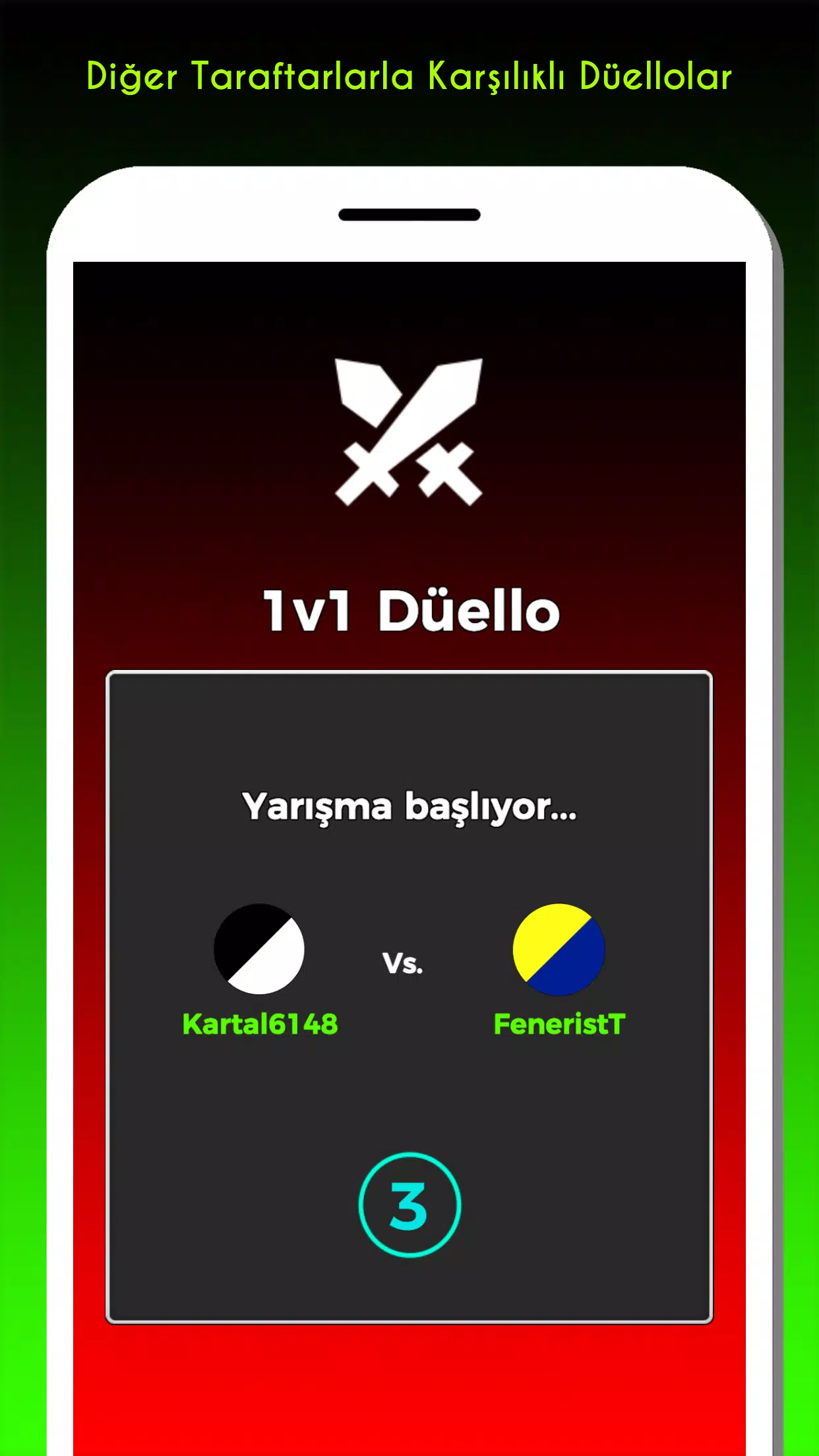 4 Büyük Futbol Bilgi Yarışması Screenshot6