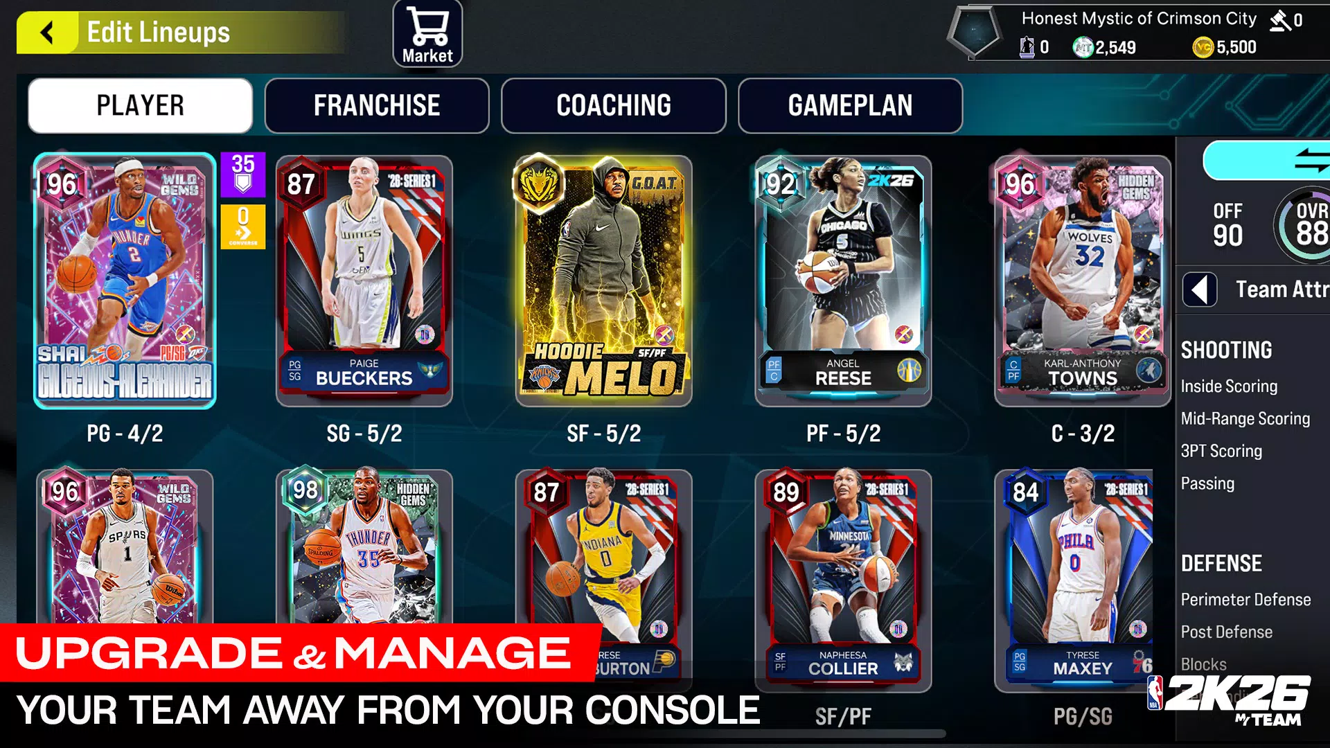NBA 2K26 MyTEAM Mobile Screenshot4