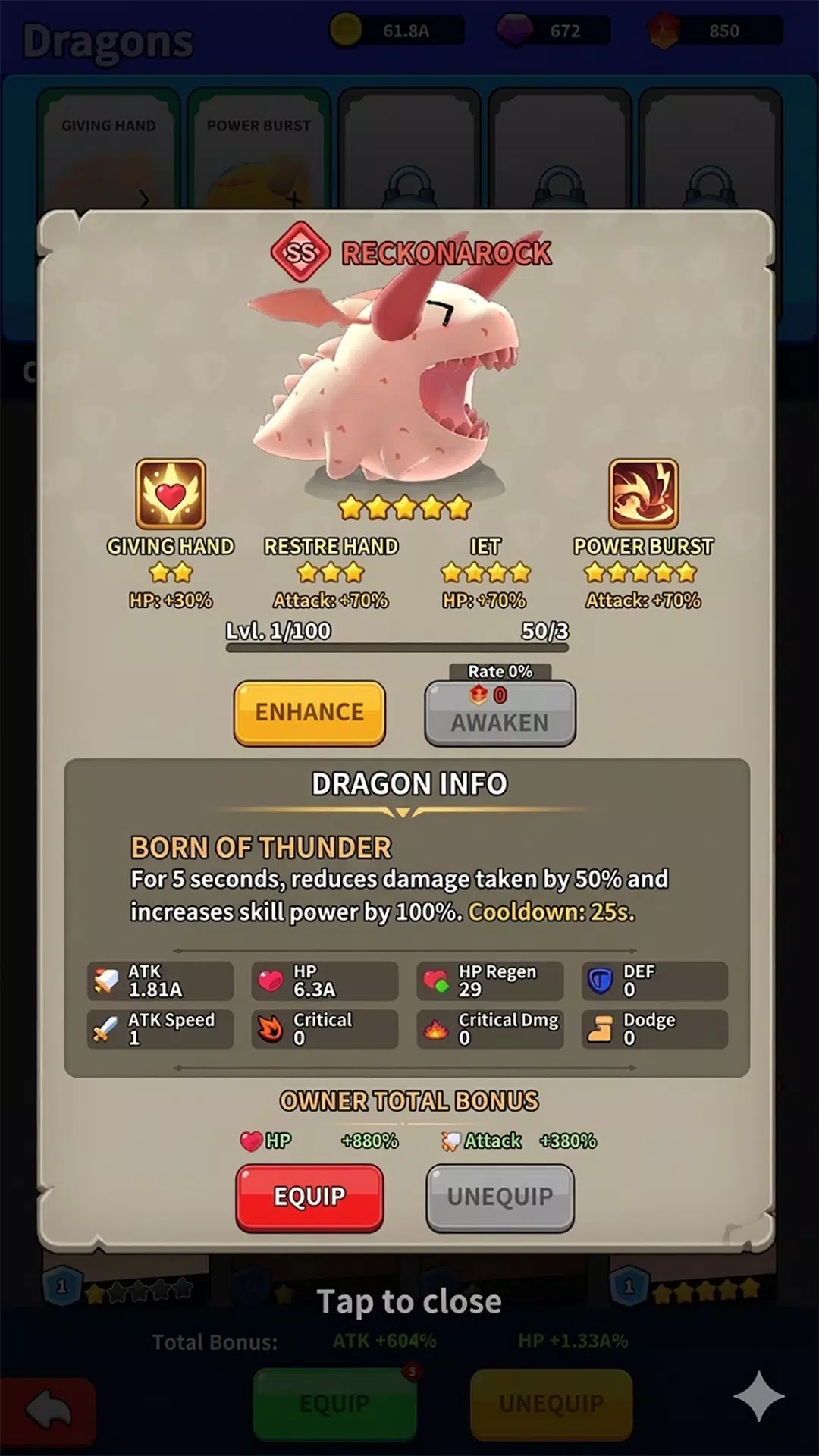 Dragon & Hero: Idle AFK RPG Screenshot4