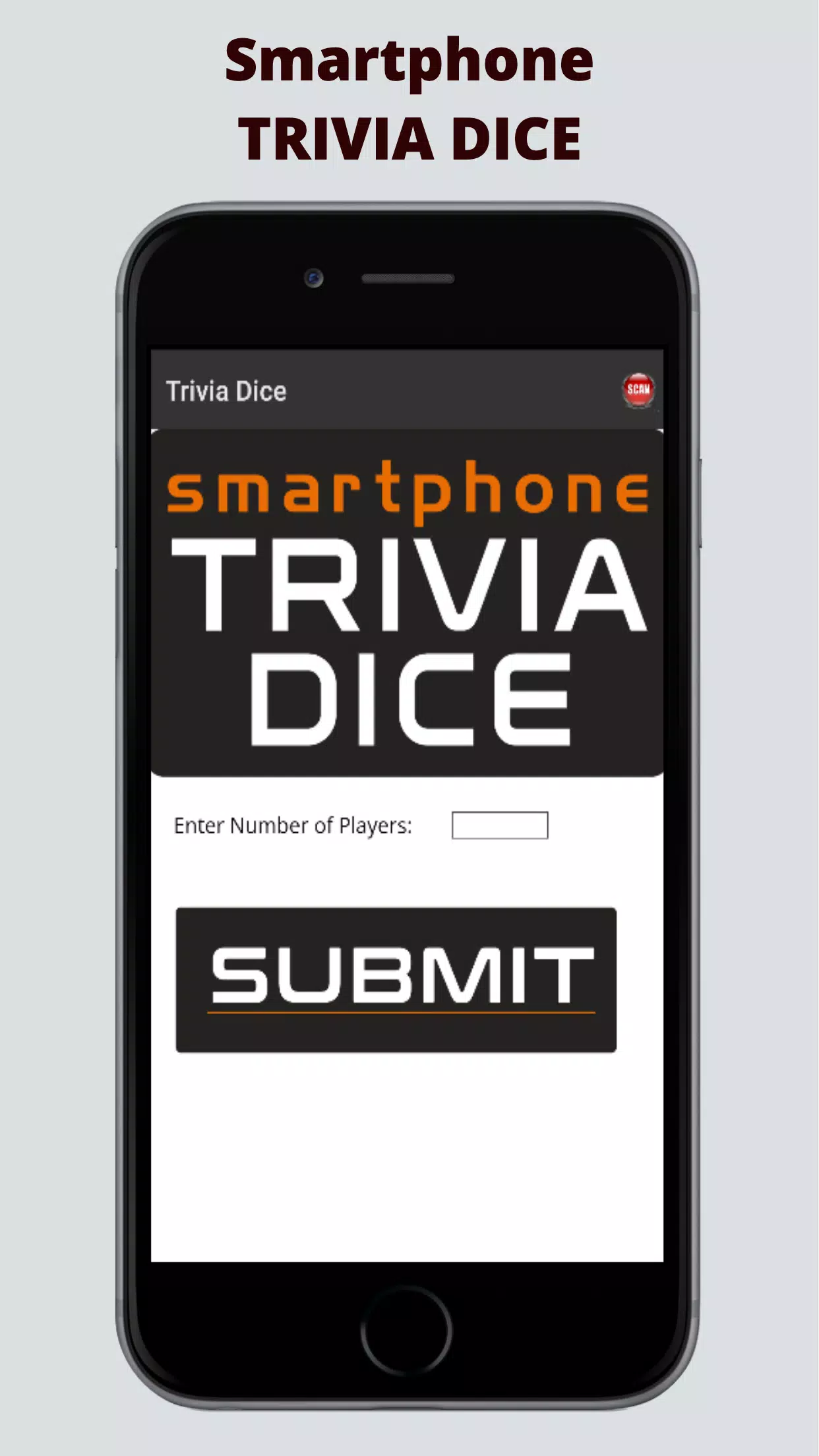 Smartphone Trivia Dice Screenshot1