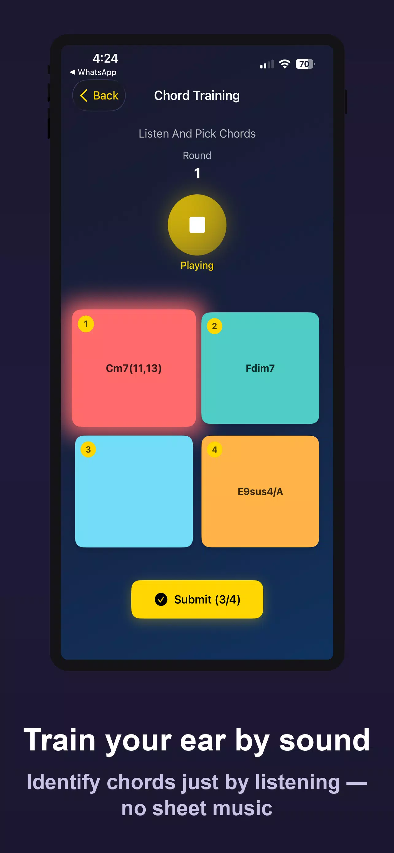 Guess the Chords Screenshot7