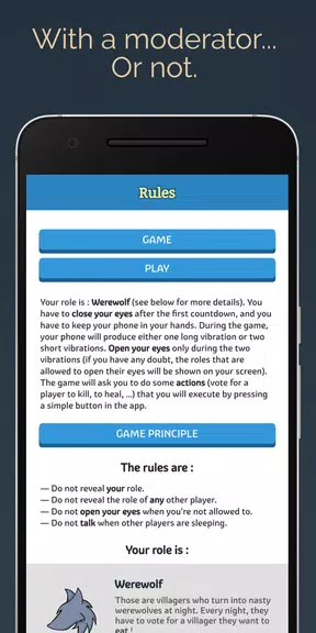 Mobile Werewolf Screenshot3
