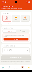 Fuelfinder.ie Screenshot3