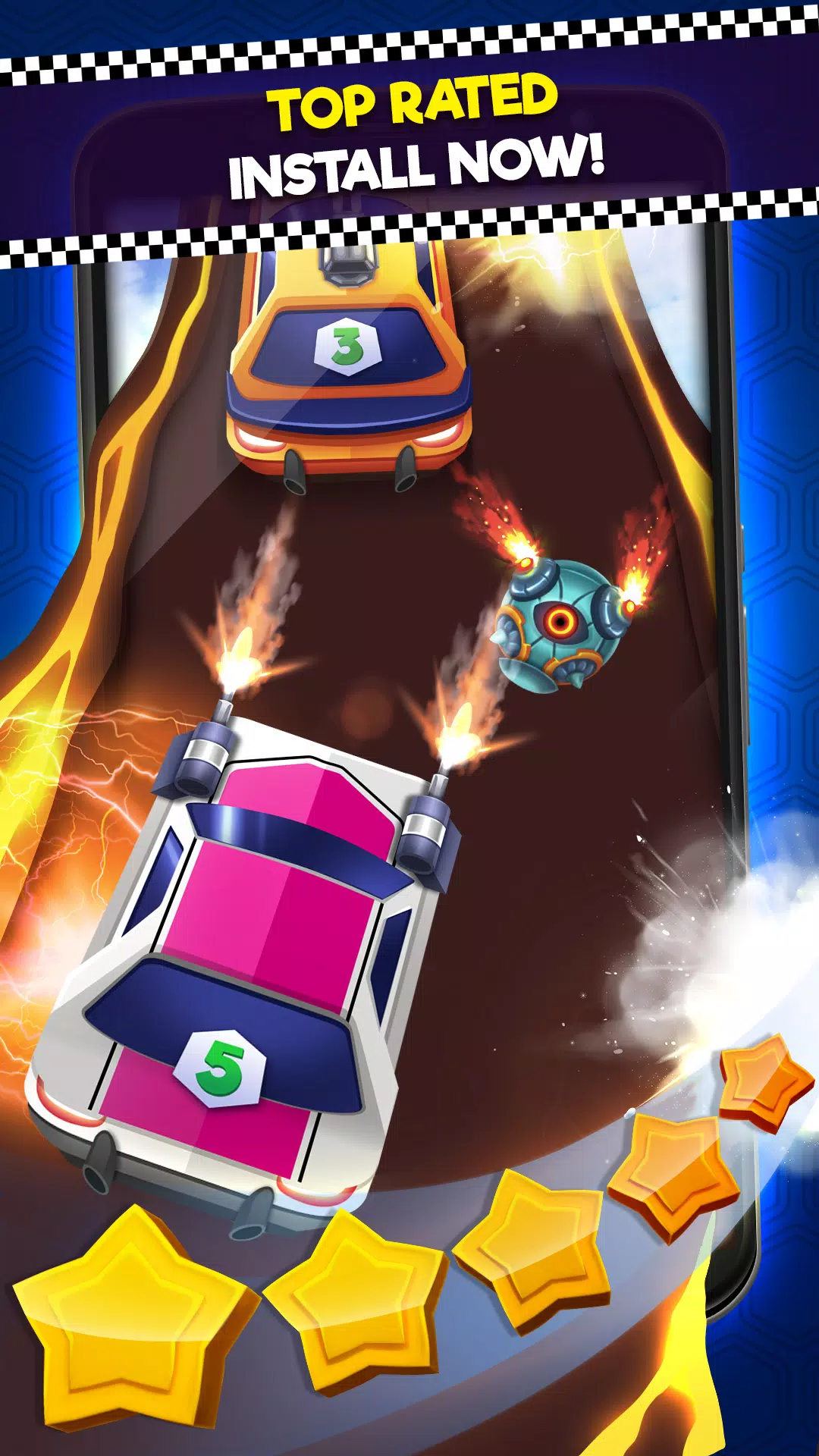 Cars: Merge and Defend Screenshot4