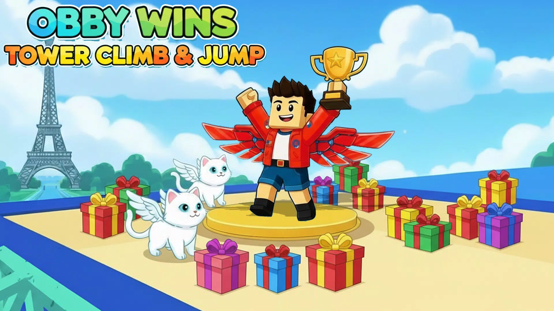 Obby Climb Jump Tower Game Screenshot3
