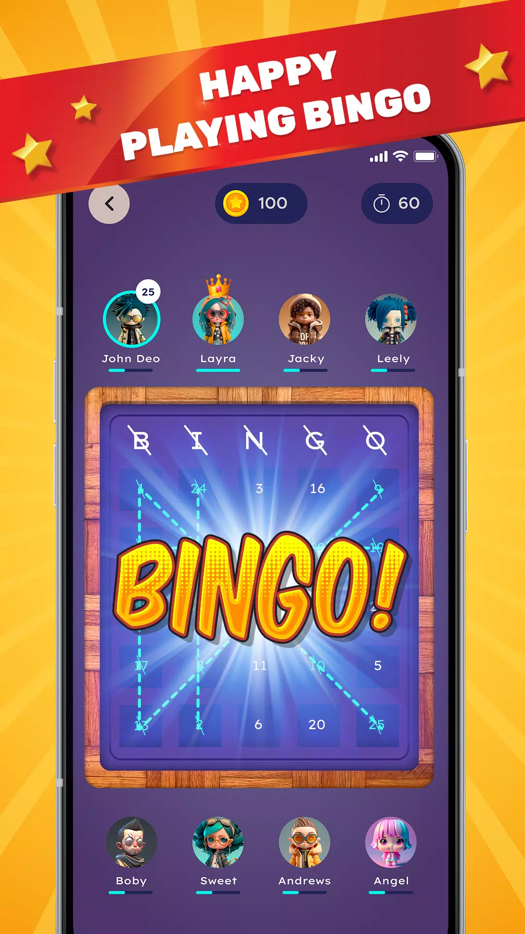 Real Bingo: Online Multiplayer Screenshot2