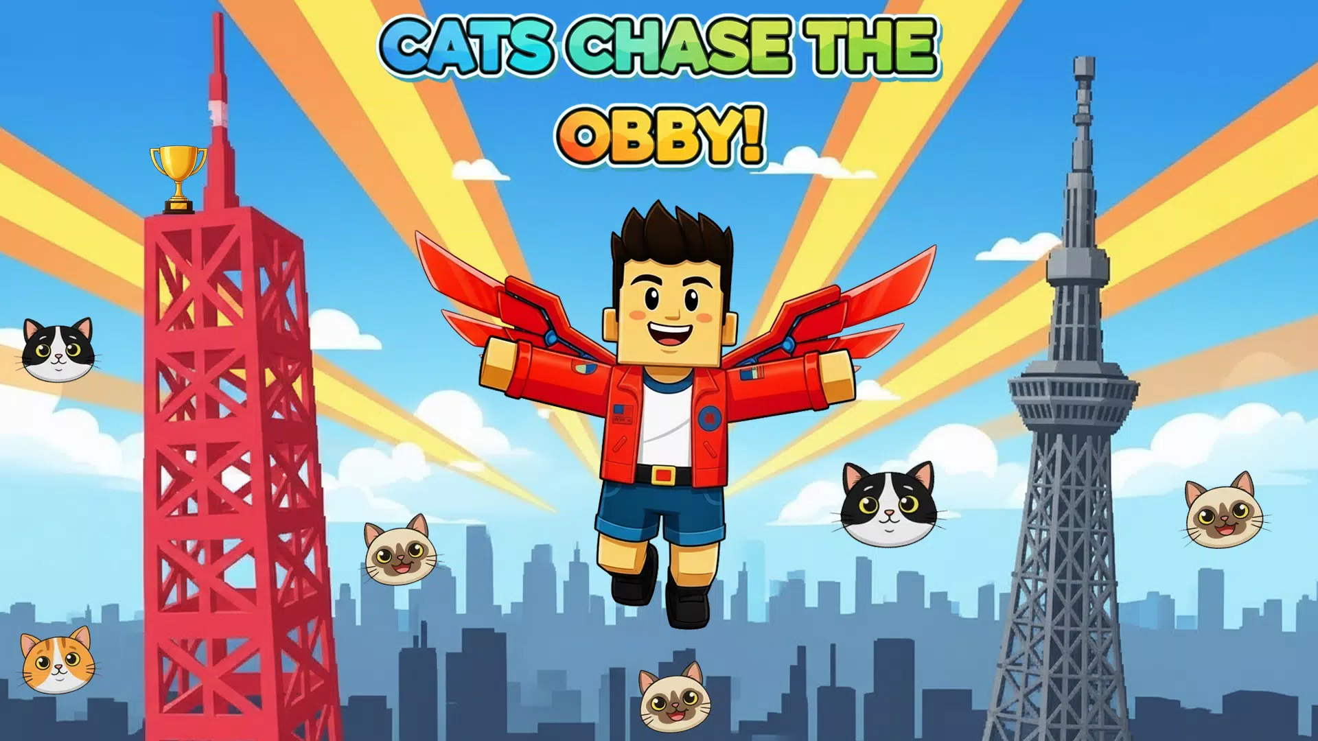 Obby Climb Jump Tower Game Screenshot6