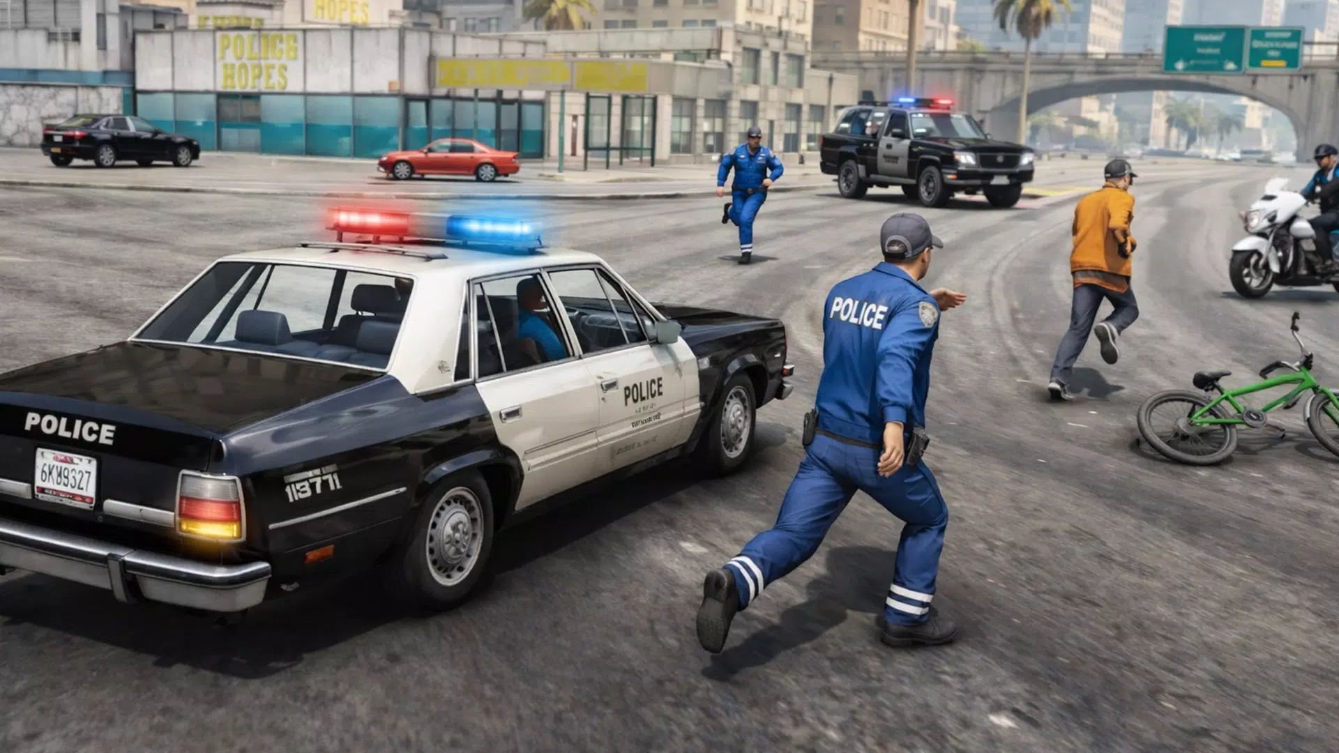US Police Car Escape Chase Screenshot8