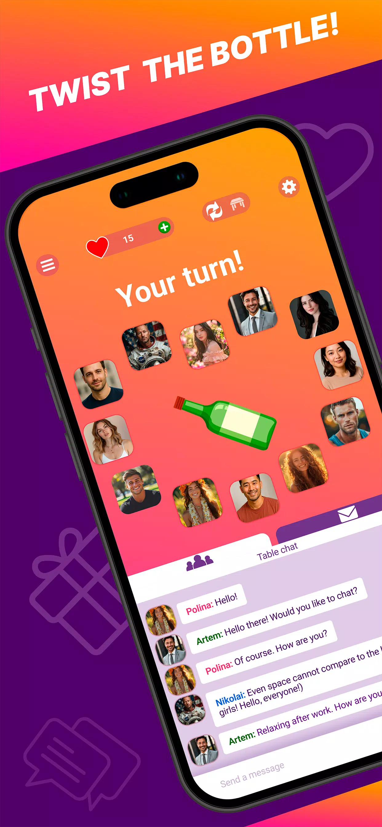 Spin the Bottle: Chat Rooms Screenshot3