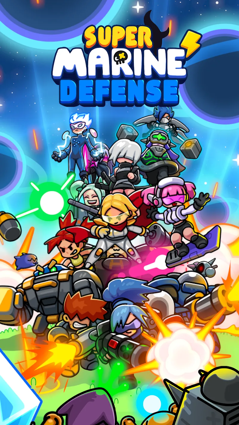 Super Marine Defense Screenshot1
