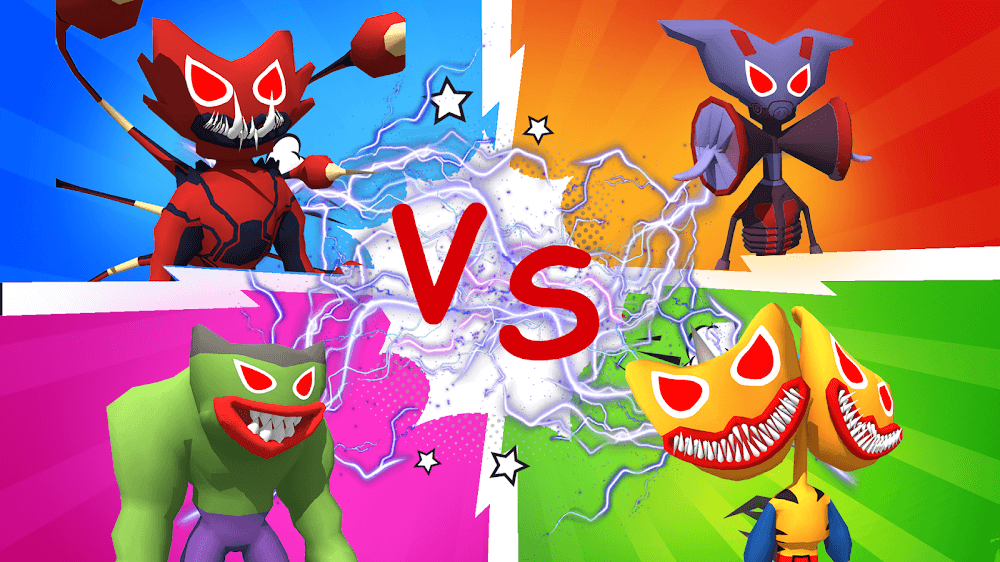 Superhero Blue Monster Color Screenshot4