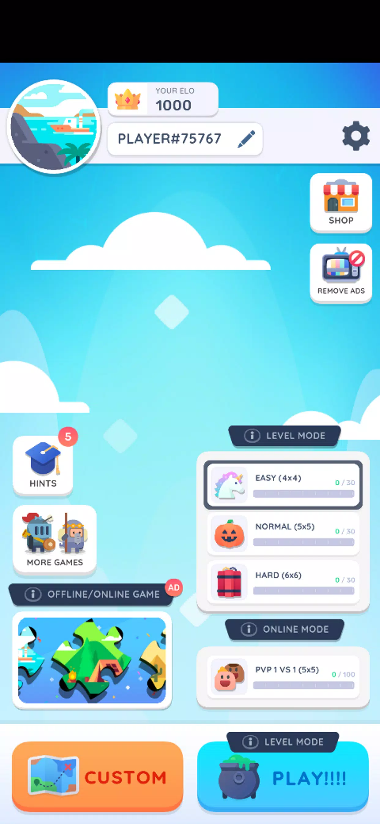 Sliding Jigsaw Puzzle Online Screenshot1