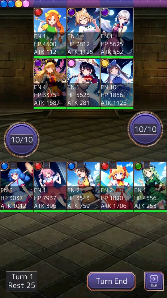 Touhou Card Raid JP Screenshot2