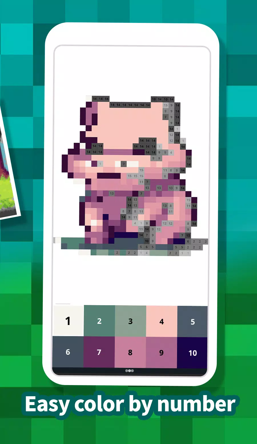Hippo Moodeng: Color by Number Screenshot3