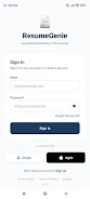 ResumeGenie Screenshot1