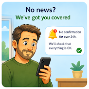 Tout va bien - Daily Check-in Screenshot3