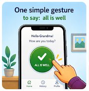 Tout va bien - Daily Check-in Screenshot2