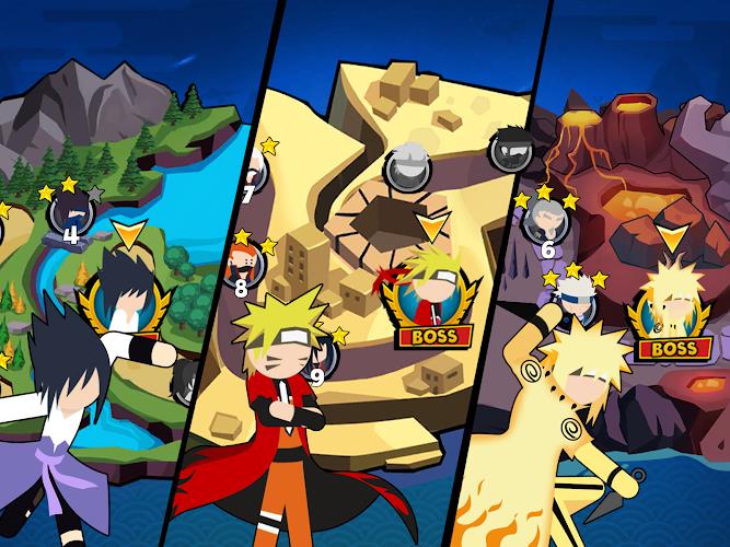 Stickman Ninja 3v3 Battle Screenshot10