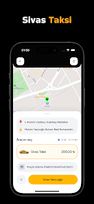 Sivas Taksi Uygulaması Screenshot2
