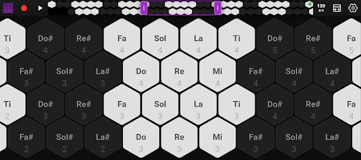 Hex MIDI - Isomorphic Keyboard Screenshot1