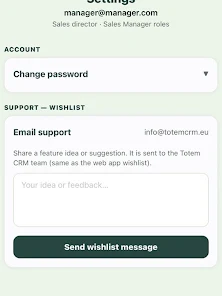 Totem CRM Screenshot16