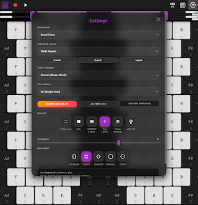 Hex MIDI - Isomorphic Keyboard Screenshot16