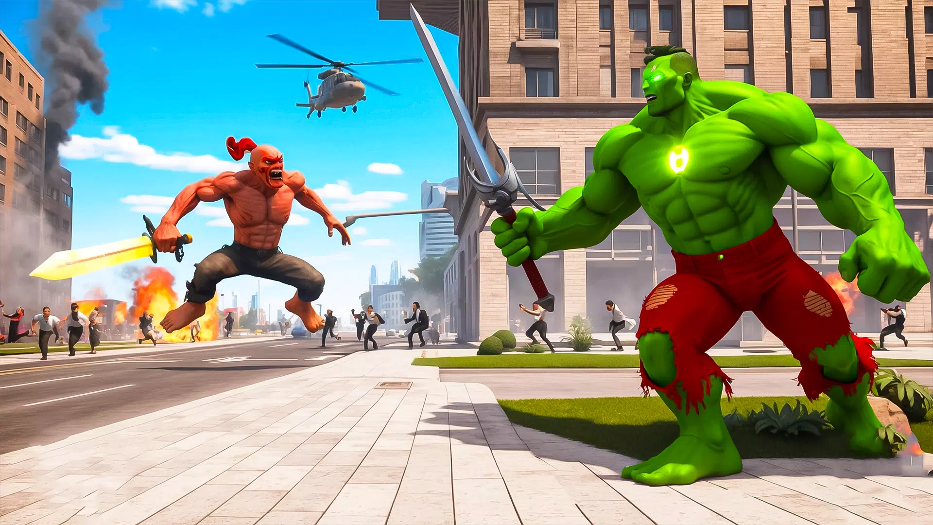 Hulking Hero Open World Screenshot7