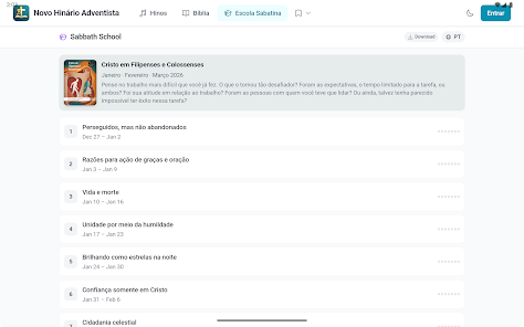 Novo Hinário Adventista Screenshot15