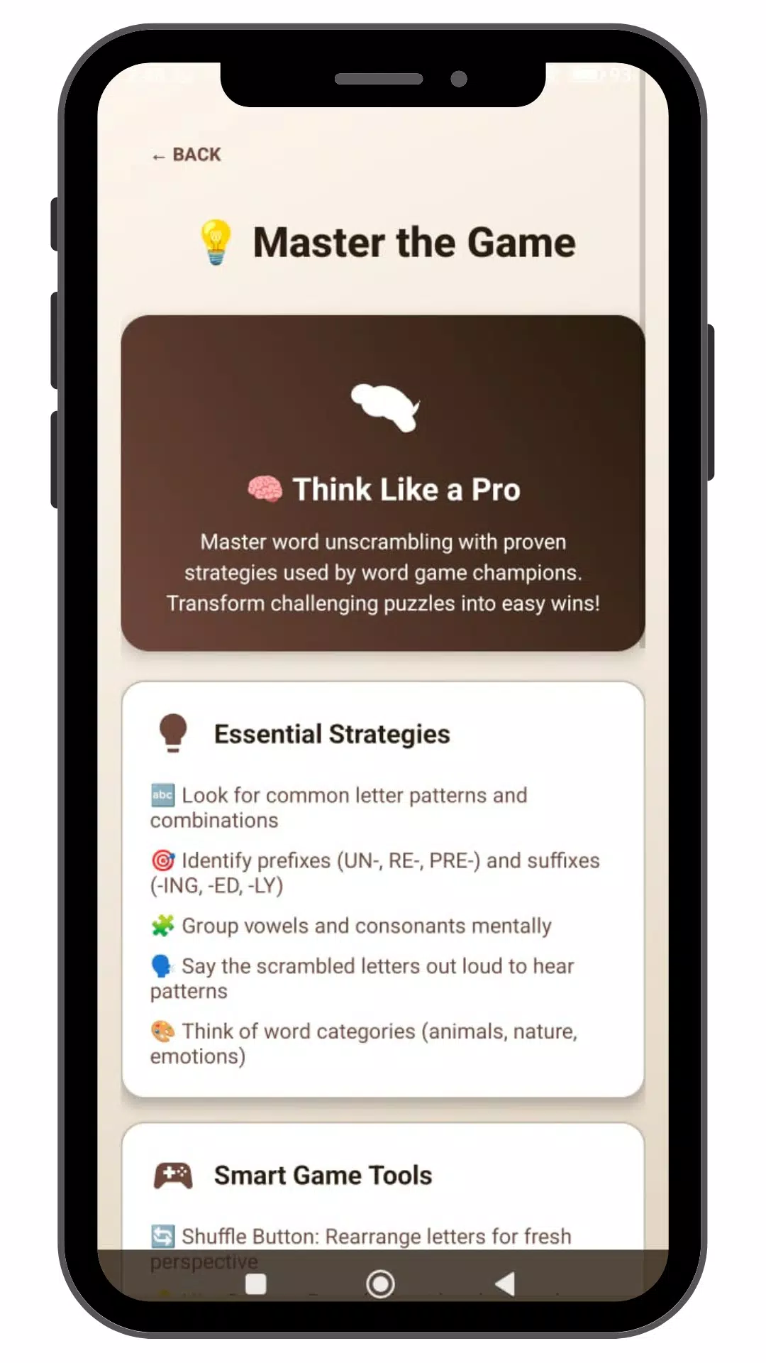 Word scrambler Game Screenshot4