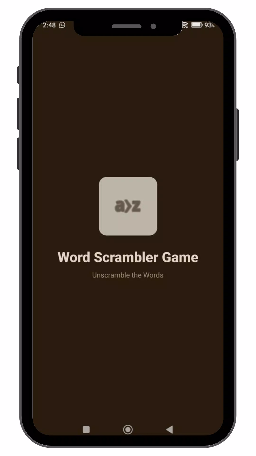 Word scrambler Game Screenshot1