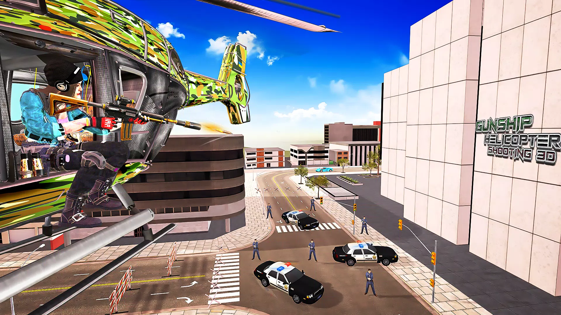 Gunship Helicopter Shooting 3D Screenshot7